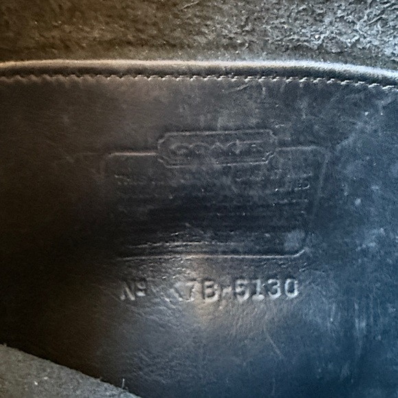 Vintage Coach Station Crossbody handbag - Picture 6 of 9